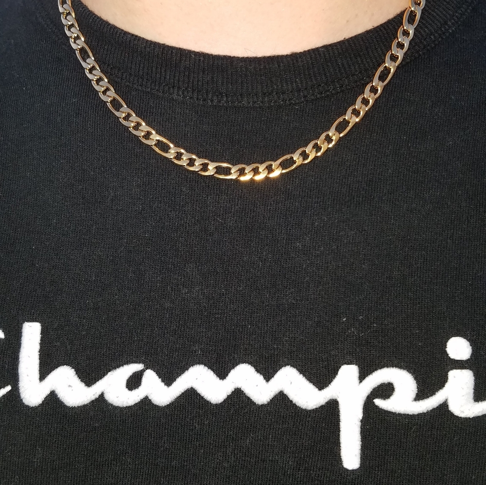 Gold Chain 14k Gold Figaro Chain